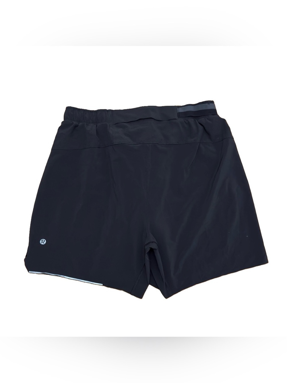 Lululemon Surge Lined Shorts Mens Large Black Reflective Running Liner